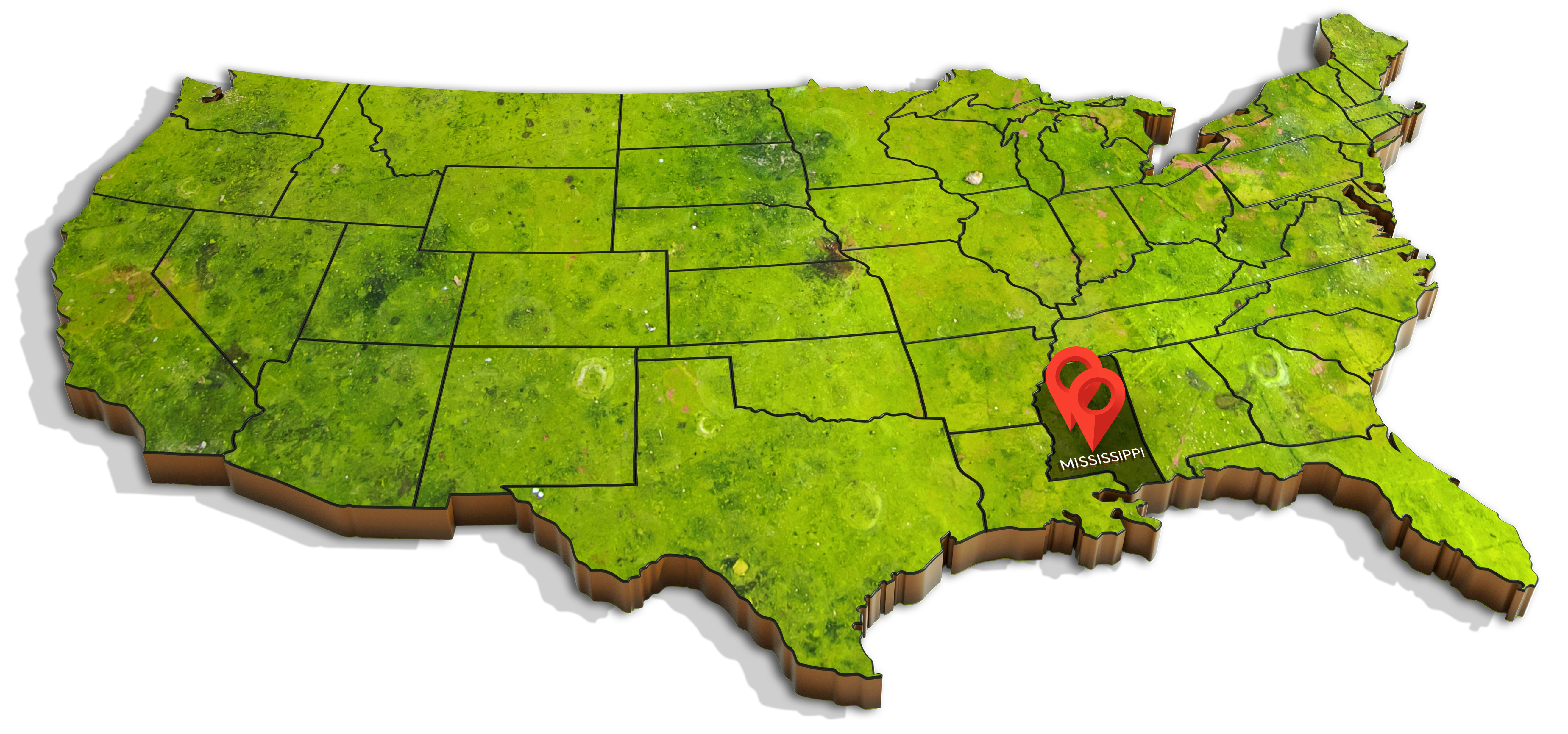 map of the usa